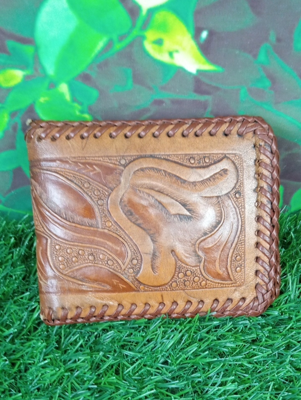 🗑️ REHAB (damaged) Genuine Steerhide Leather Wallet